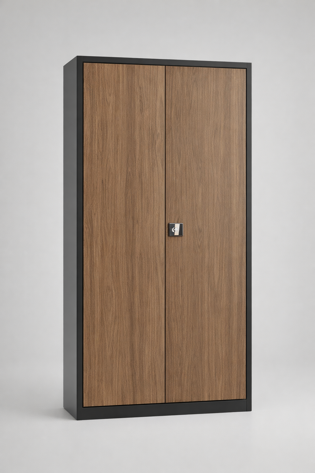 Aktenschrank aus Stahl Sbm 203M ORZECH WŁOSKI - die geordnete Aufbewahrung von Dokumenten, Ordnern und