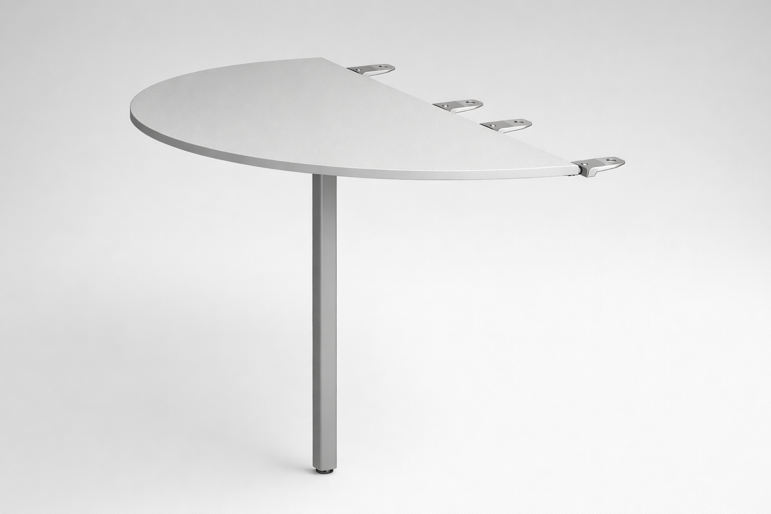 Office table Łącznik półokrągły 60 - repeatable workstations, linked tabletops und easier