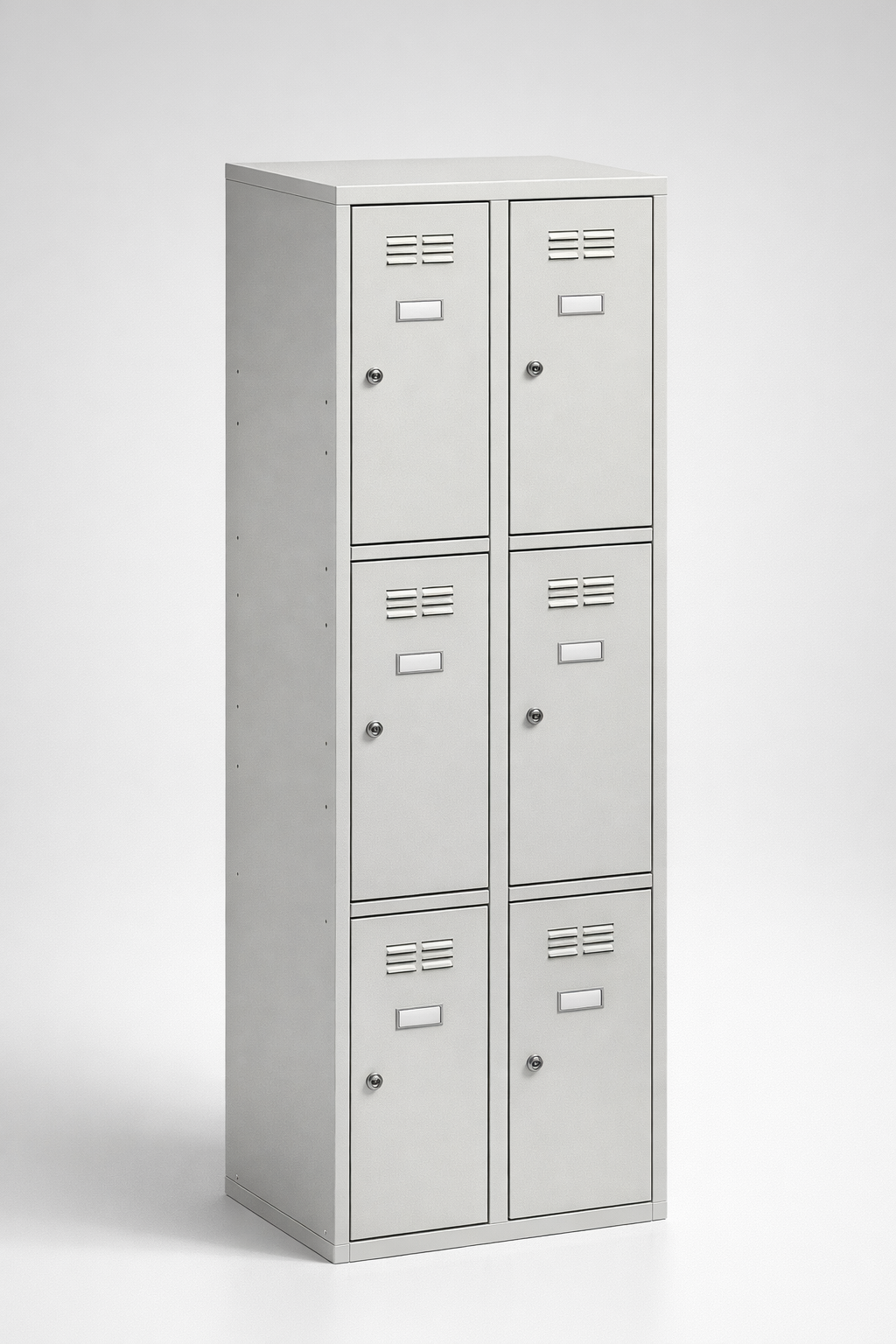 Schließfachschrank SUS 323 W st - die klare Aufteilung persönlicher Fächer in gemeinsam