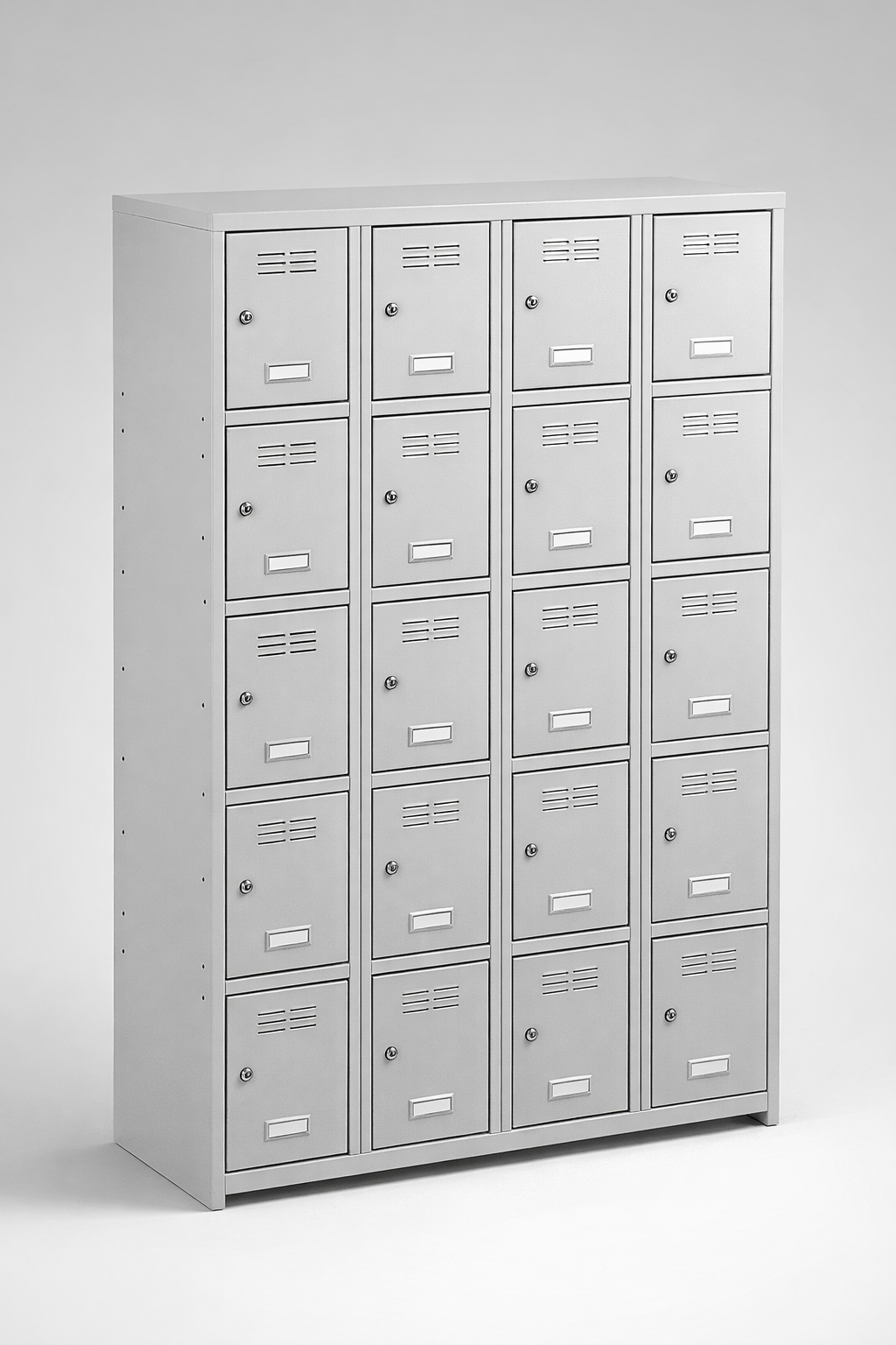 Schließfachschrank SUS 345 W st - die klare Aufteilung persönlicher Fächer in gemeinsam