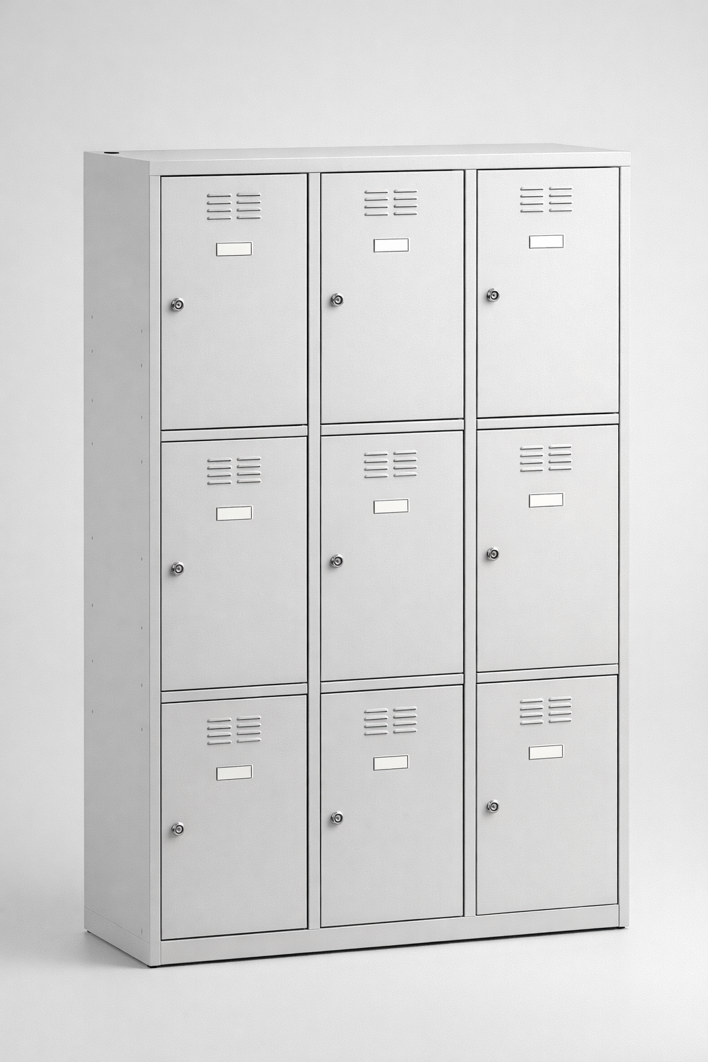 Schließfachschrank SUS 433 W st - die klare Aufteilung persönlicher Fächer in gemeinsam