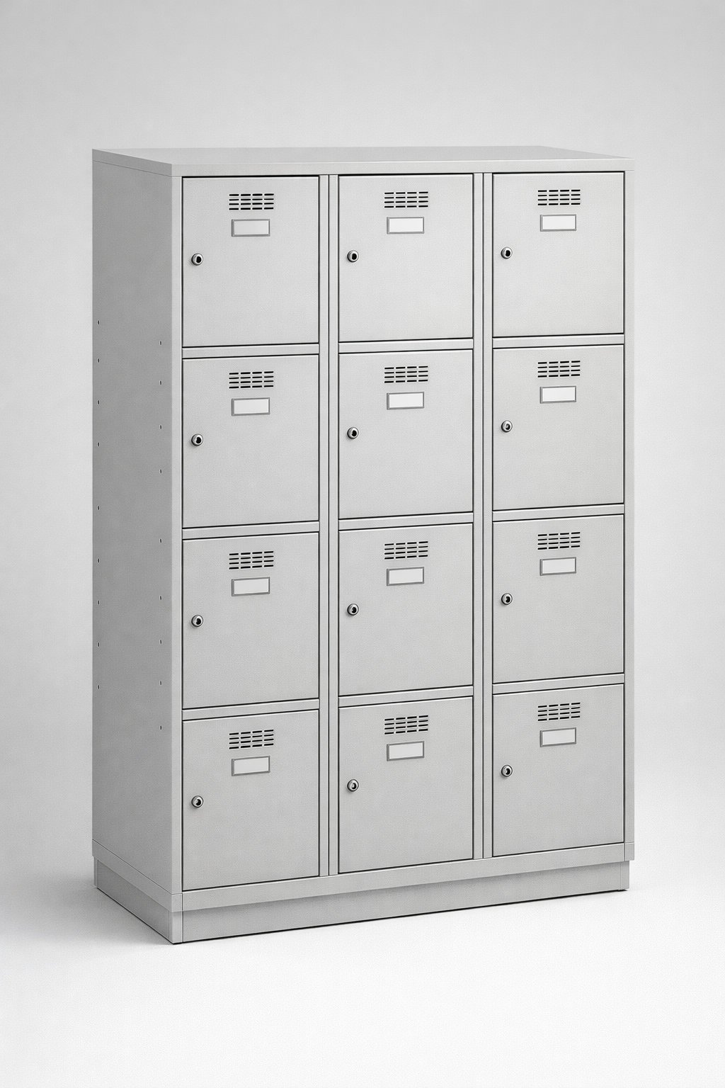 Schließfachschrank SUS 434 W st - die klare Aufteilung persönlicher Fächer in gemeinsam