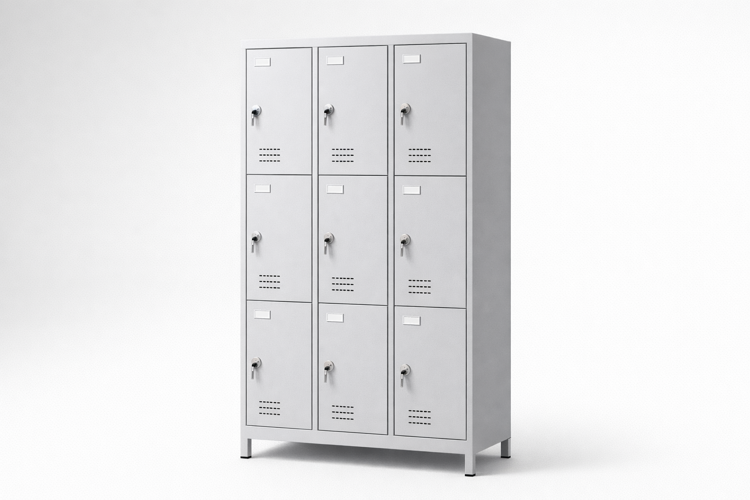 Schrank mit Plexiglastüren MSus 333 - visuelle Kontrolle des Inhalts bei gleichzeitig