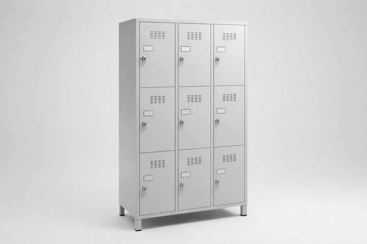 Schrank mit Plexiglastüren MSus 334 - visuelle Kontrolle des Inhalts bei gleichzeitig