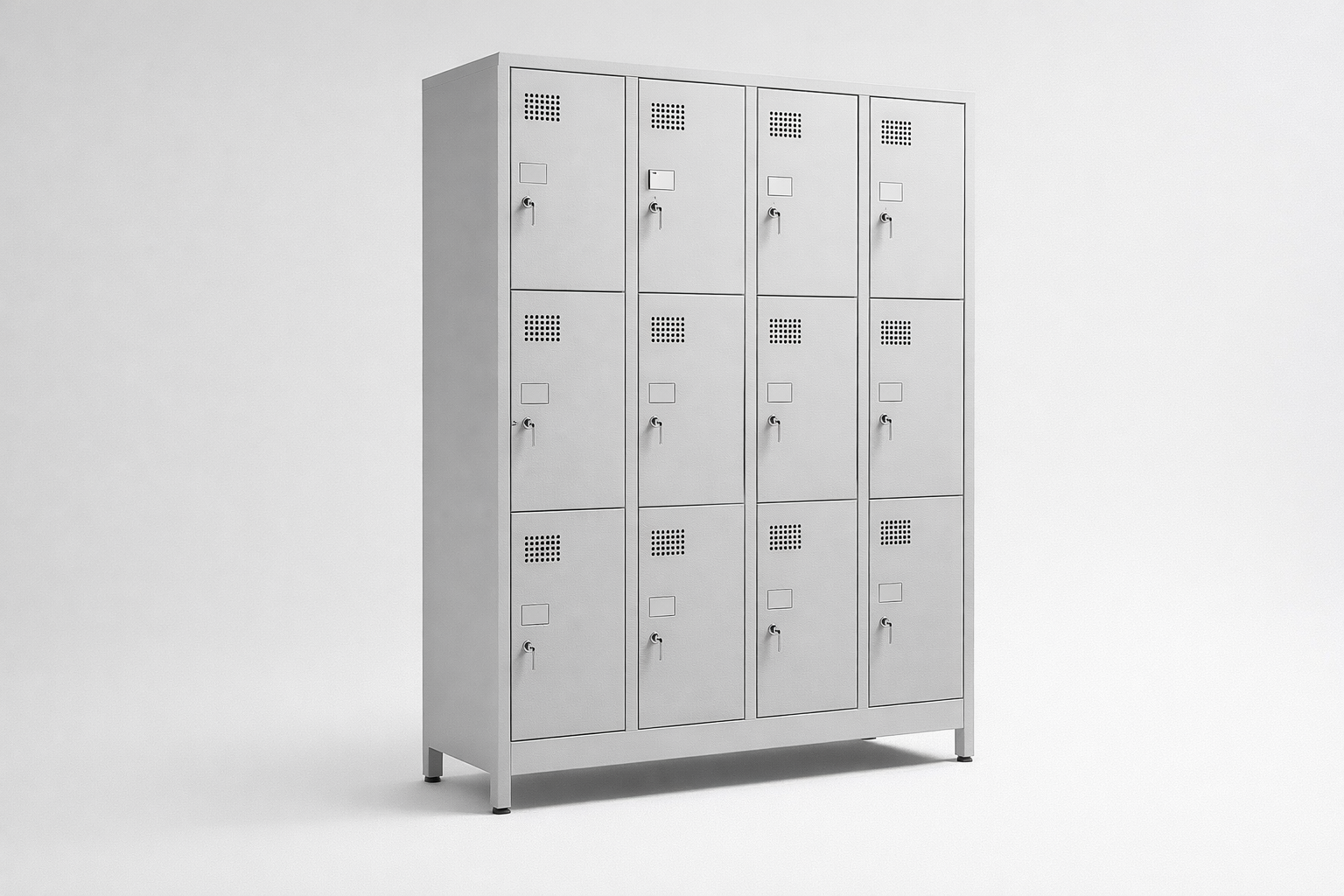 Schrank mit Plexiglastüren MSus 345 - visuelle Kontrolle des Inhalts bei gleichzeitig