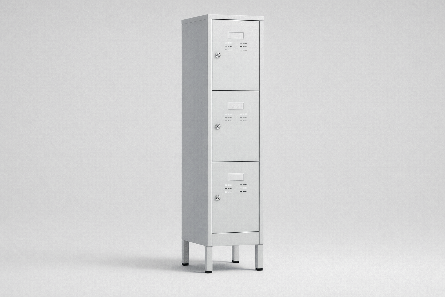 Schrank mit Plexiglastüren MSus 413 – auf Füßen - visuelle Kontrolle des Inhalts bei gleichzeitig