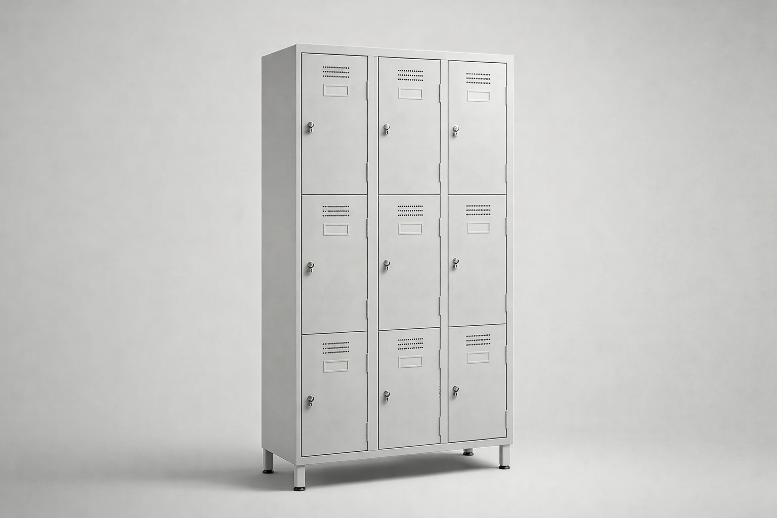 Schrank mit Plexiglastüren MSus 423 – auf Füßen - visuelle Kontrolle des Inhalts bei gleichzeitig