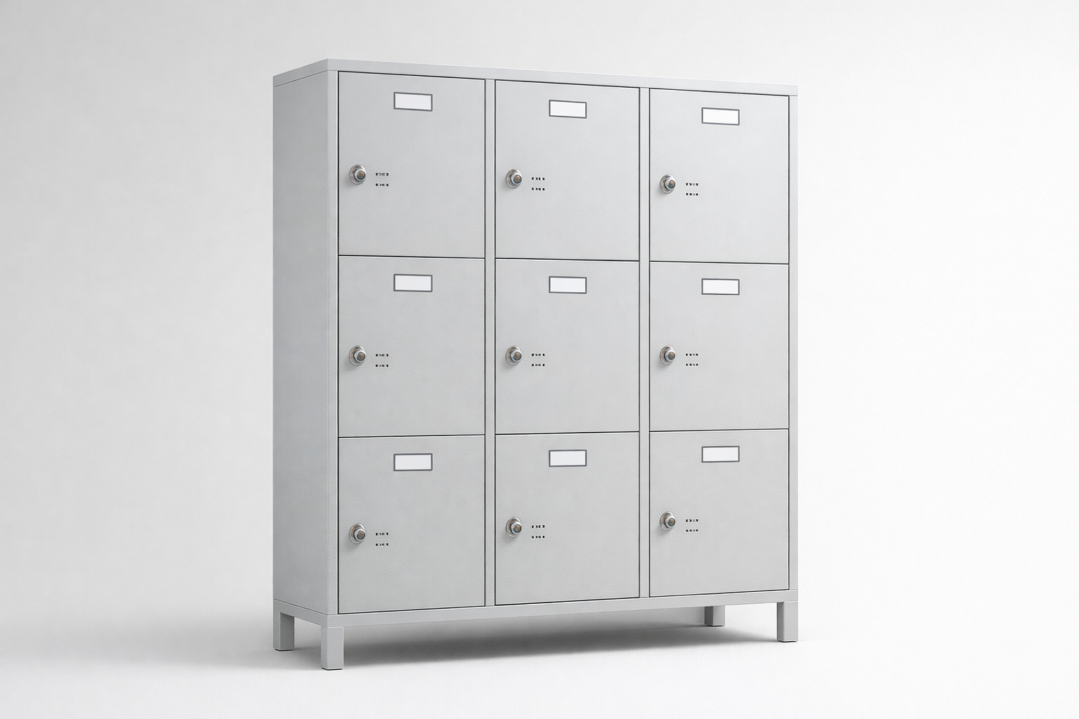 Schrank mit Plexiglastüren MSus 433 - visuelle Kontrolle des Inhalts bei gleichzeitig