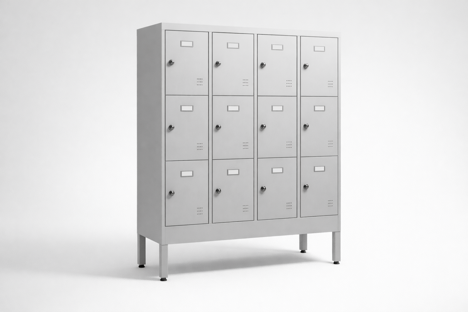 Schrank mit Plexiglastüren MSus 434 – auf Füßen - visuelle Kontrolle des Inhalts bei gleichzeitig