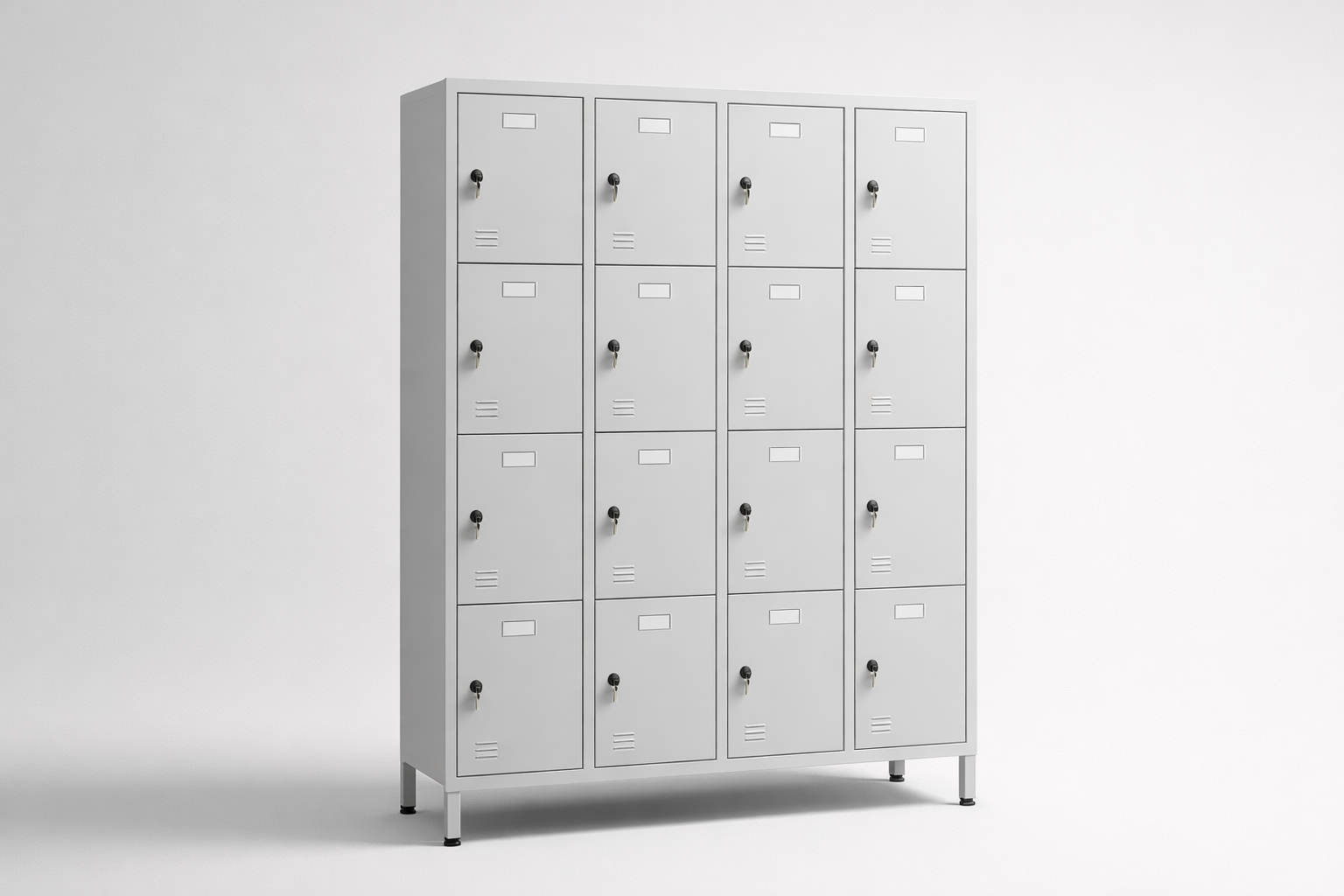 Schrank mit Plexiglastüren MSus 435 – auf Füßen - visuelle Kontrolle des Inhalts bei gleichzeitig