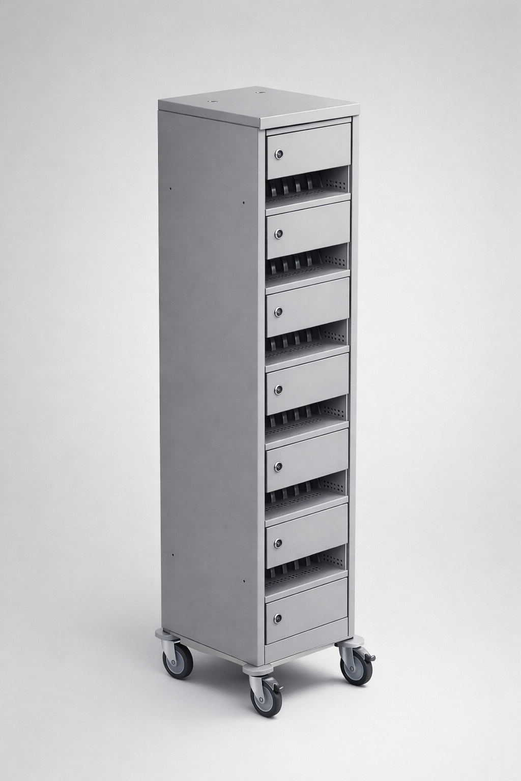 Laptopschrank SZNL 0101010104 - die stationäre Aufbewahrung, das Laden und die