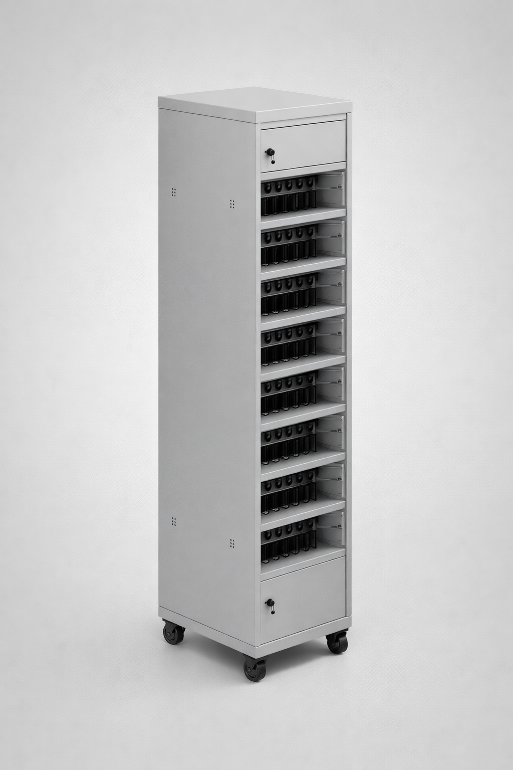 Laptopschrank SZNL 0101010117 - die stationäre Aufbewahrung, das Laden und die