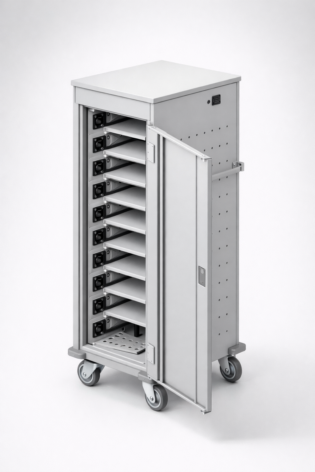 Laptopwagen WNL 0514061004 - den kontrollierten Umlauf, das Laden und den