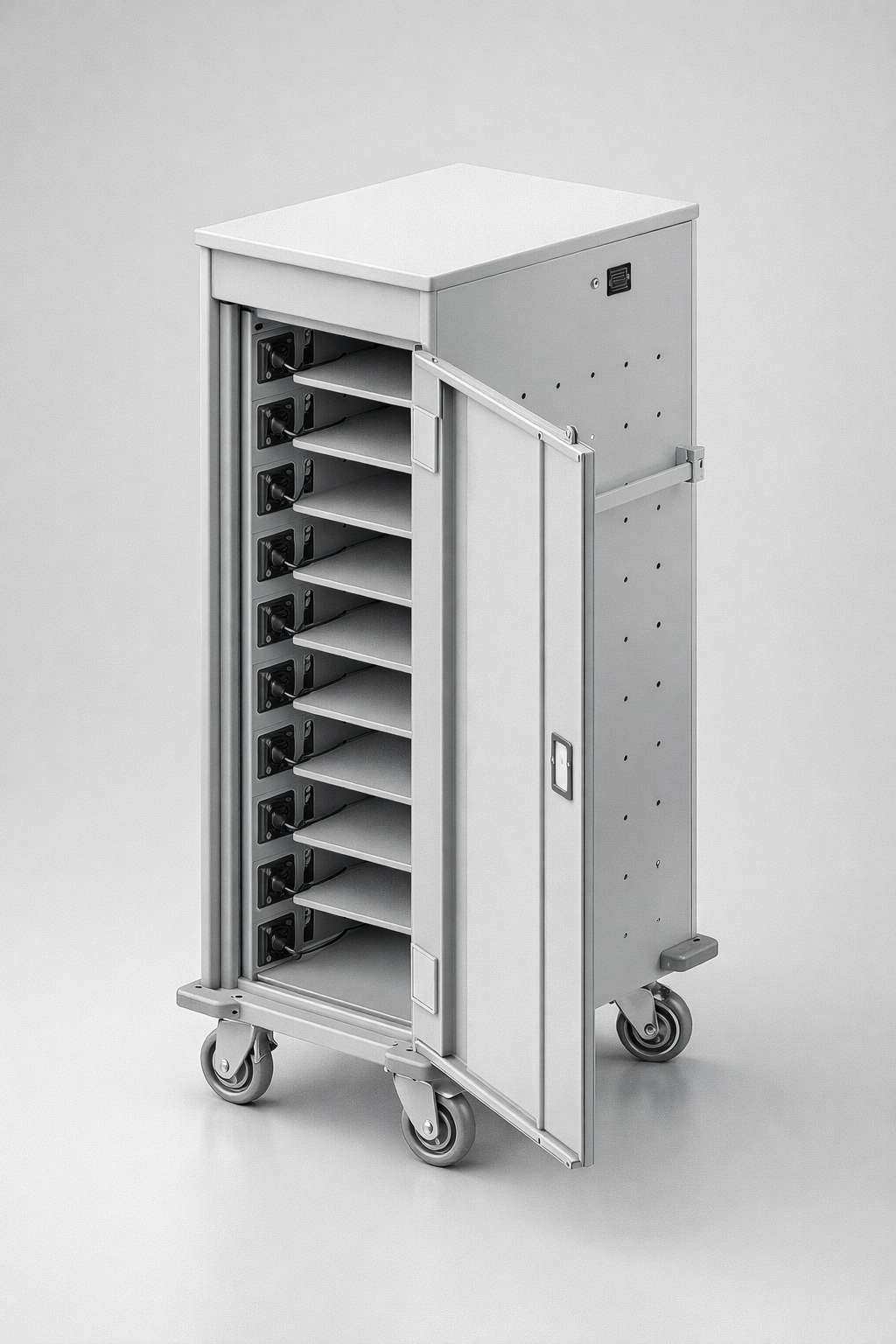 Laptopwagen WNL 0514061003 - den kontrollierten Umlauf, das Laden und den