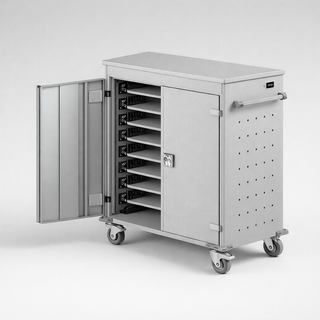 Laptopwagen WNL 0615051018 - den kontrollierten Umlauf, das Laden und den