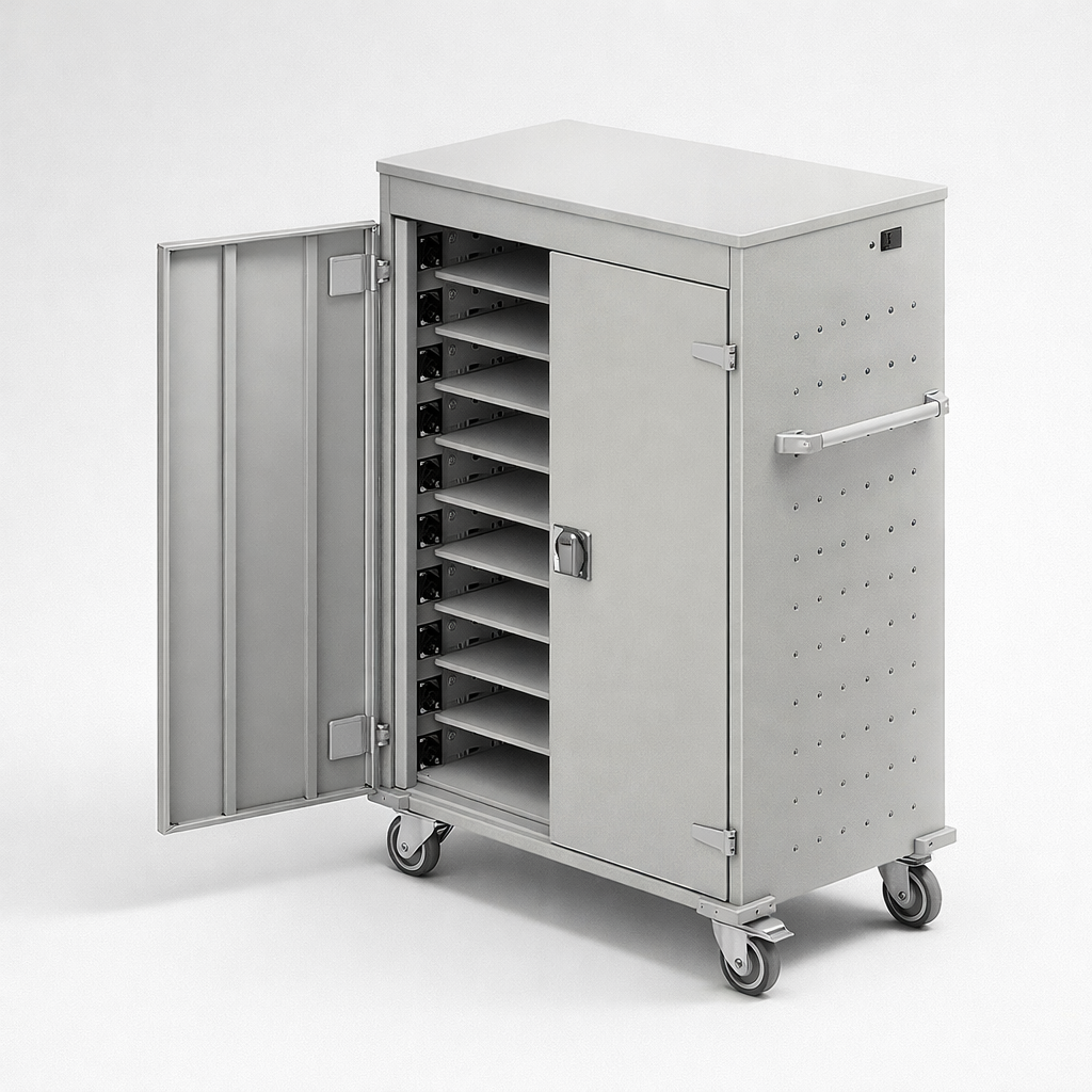 Laptopwagen WNL 0614051018 - den kontrollierten Umlauf, das Laden und den