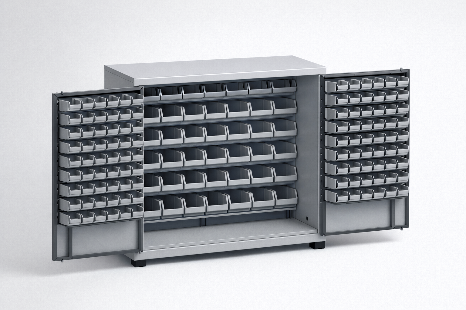 Werkstattschrank MSW112/5-11s - die Organisation von Werkzeugen, Komponenten und