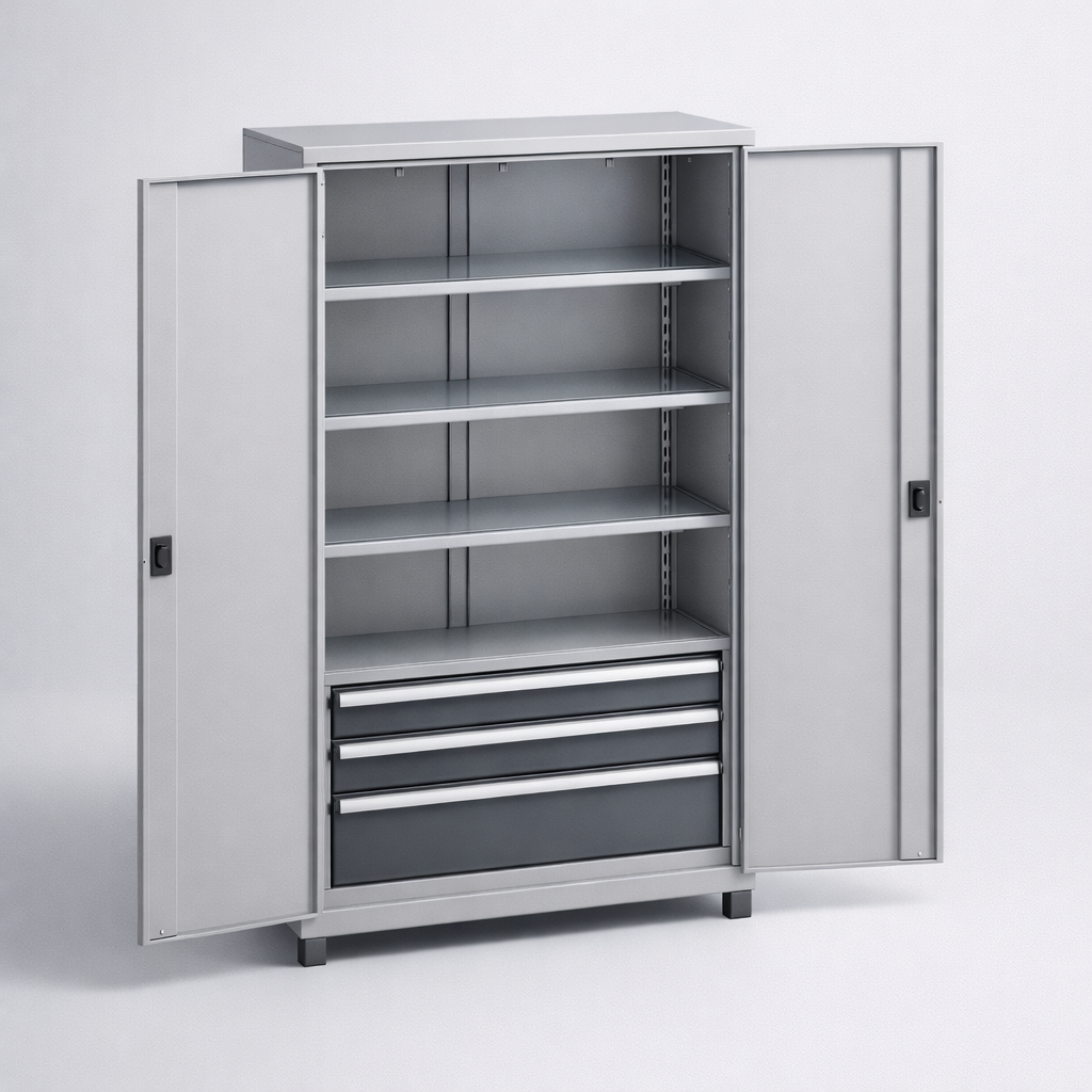 Werkstattschrank MSW212/5-26 - die Organisation von Werkzeugen, Komponenten und