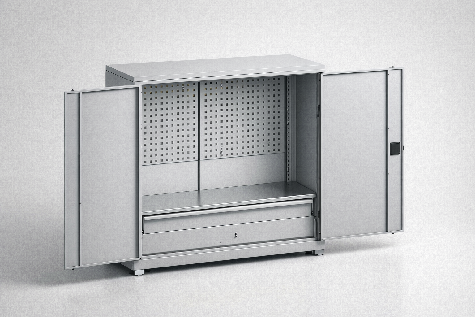 Werkstattschrank MSW112/5-32 - die Organisation von Werkzeugen, Komponenten und