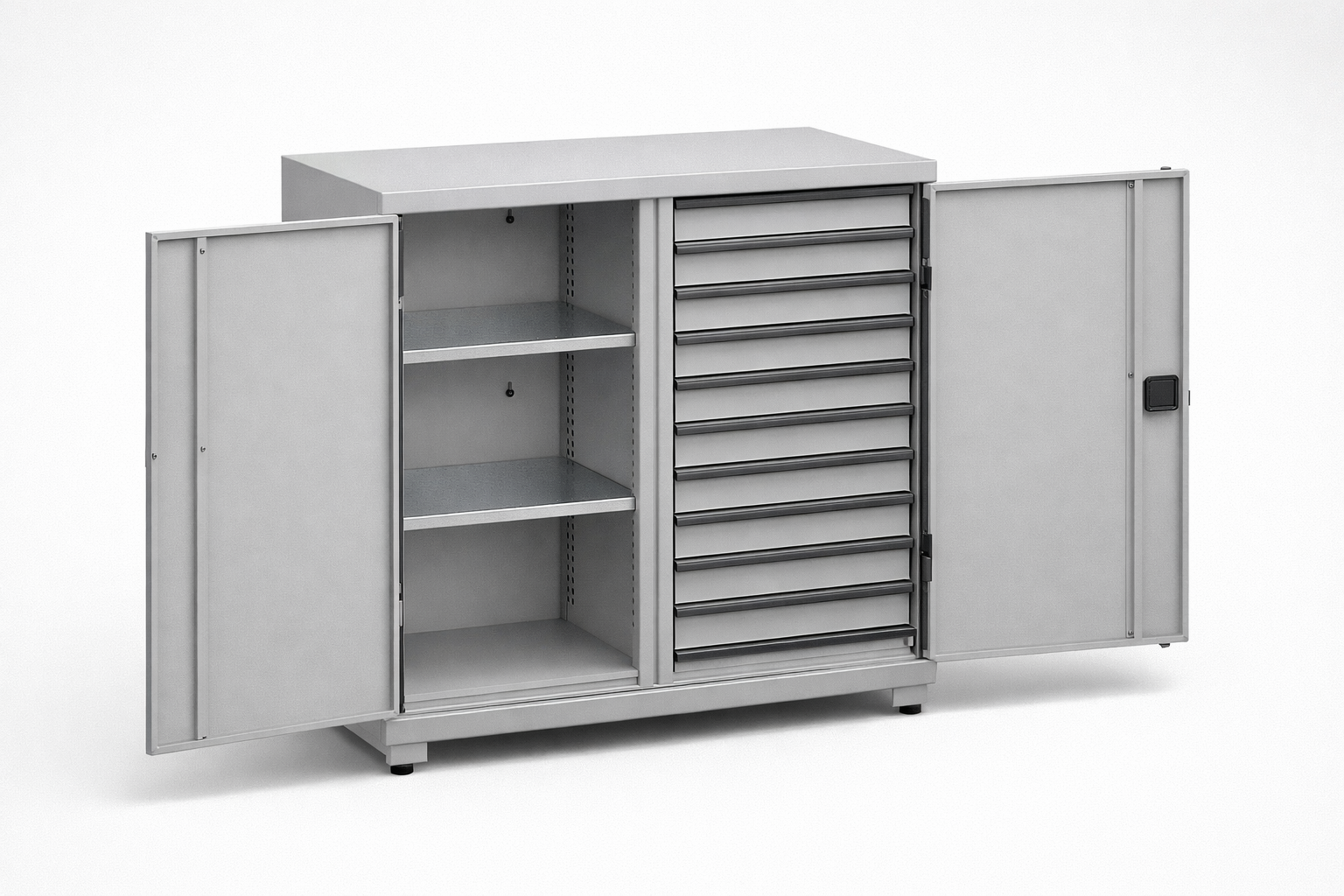 Werkstattschrank MSW112/5-15 - die Organisation von Werkzeugen, Komponenten und
