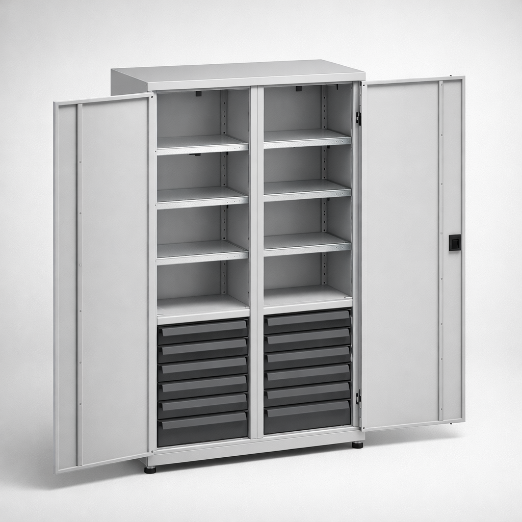 Werkstattschrank MSW212/5-30 - die Organisation von Werkzeugen, Komponenten und