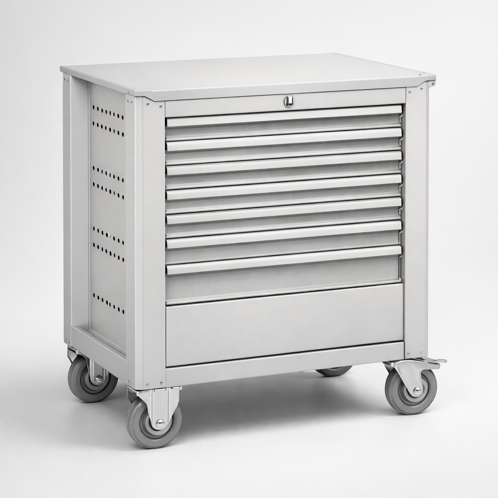 Werkstattschrank WWT 75C - die Organisation von Werkzeugen, Komponenten und