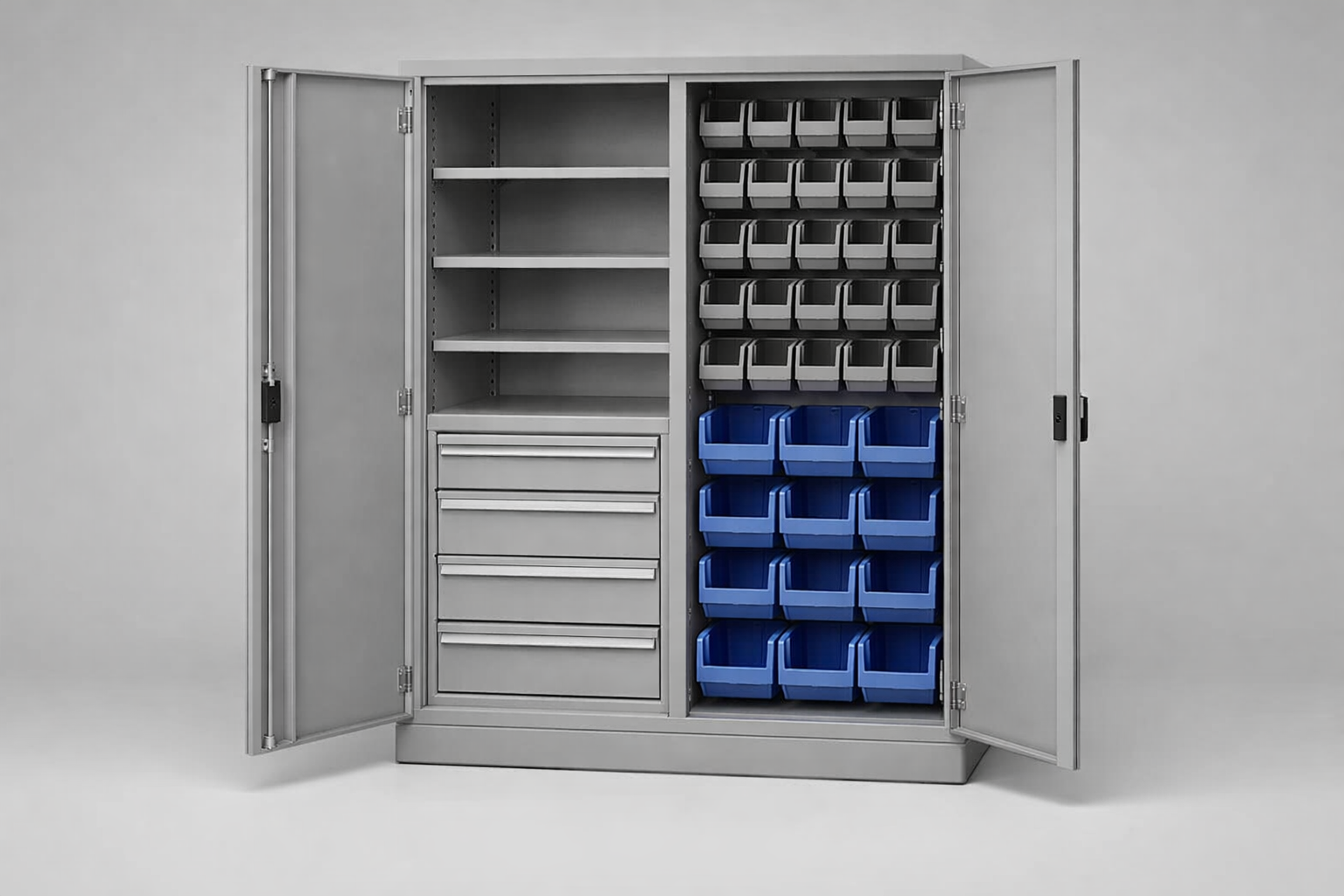 Werkstattschrank Pojemnik warsztatowy S2/h63 - WYSOKI - die Organisation von Werkzeugen, Komponenten und