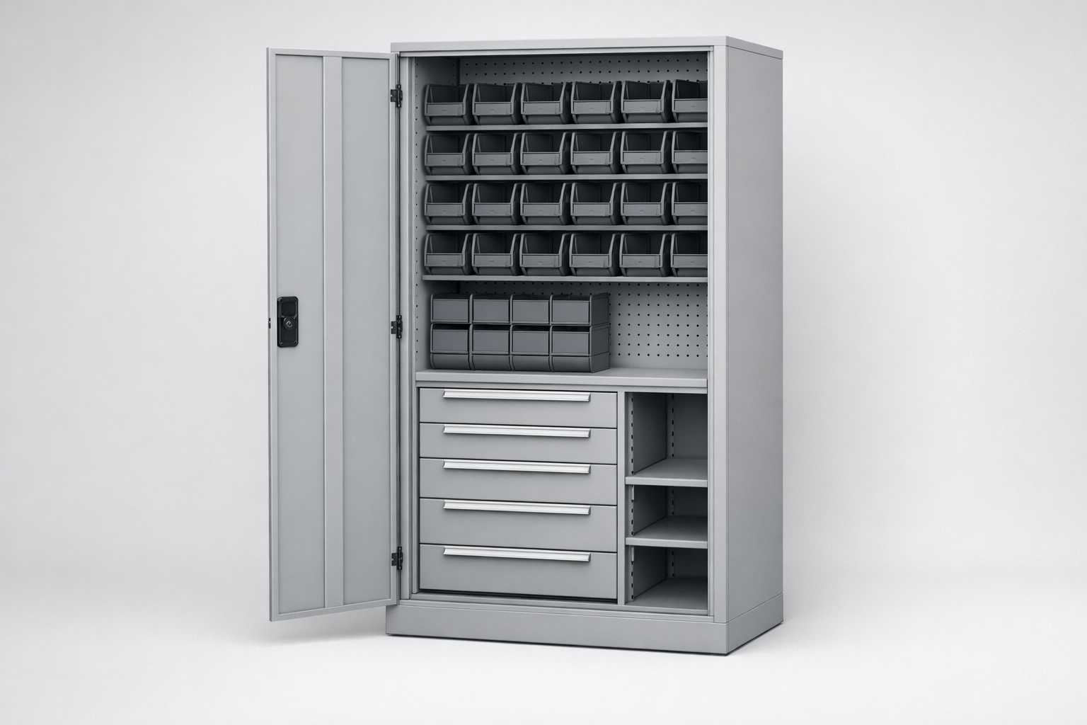 Werkstattschrank Pojemnik warsztatowy S5/h63 - WYSOKI - die Organisation von Werkzeugen, Komponenten und