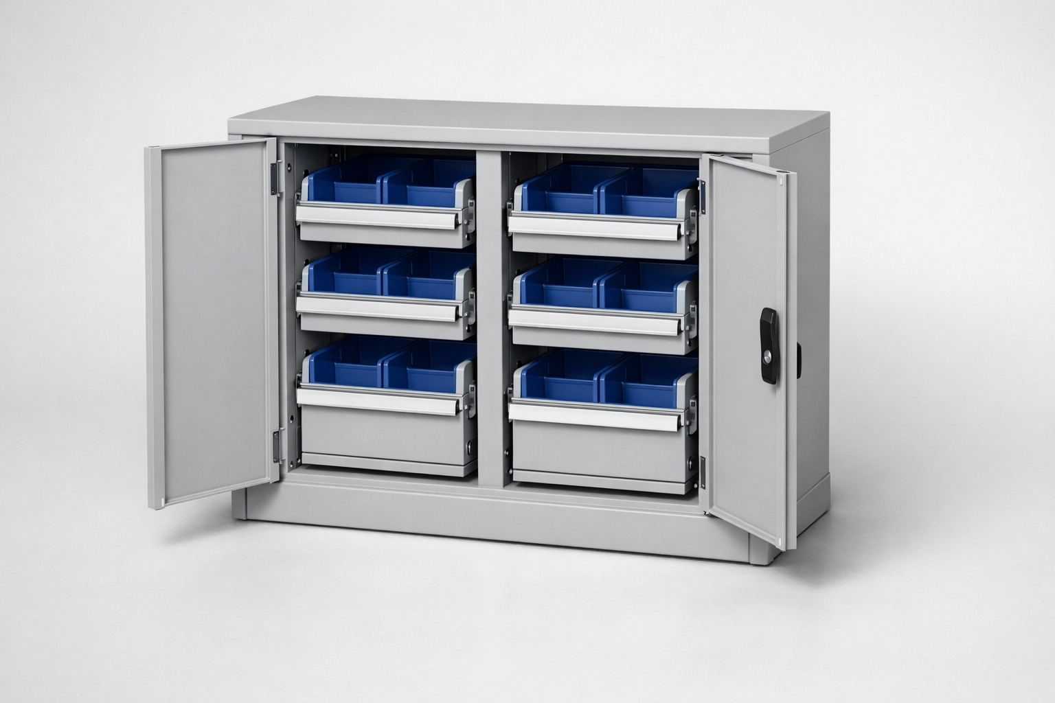 Werkstattschrank S2/h63 – 8 szt. - die Organisation von Werkzeugen, Komponenten und
