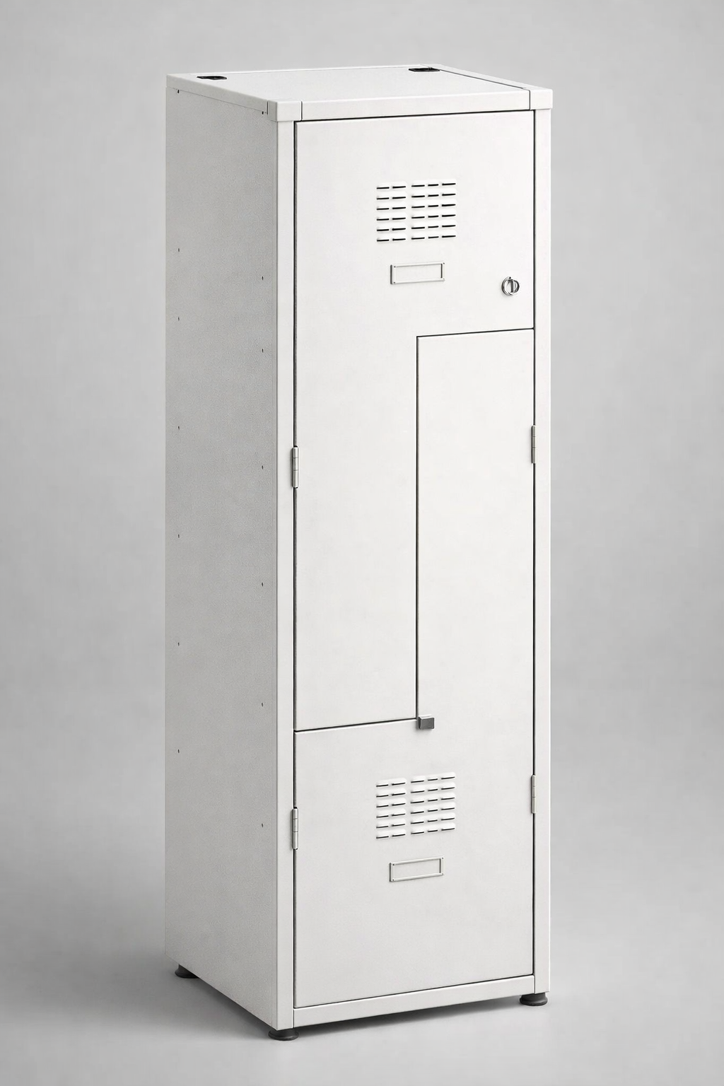 L-förmiger Mitarbeiterspind Sul 41 W st - die effiziente Nutzung der Umkleidefläche bei voller