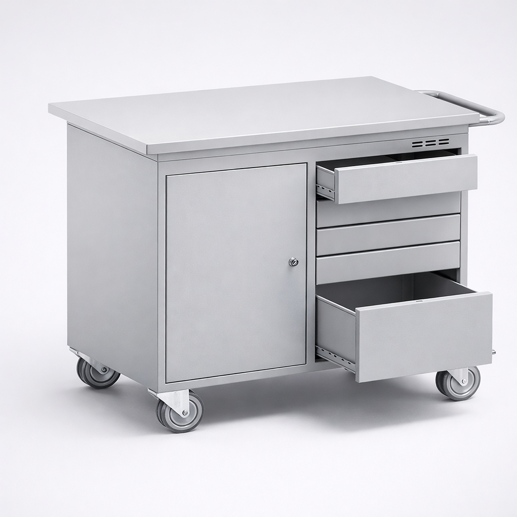 Werkstattschrank SzwN 251 - die Organisation von Werkzeugen, Komponenten und